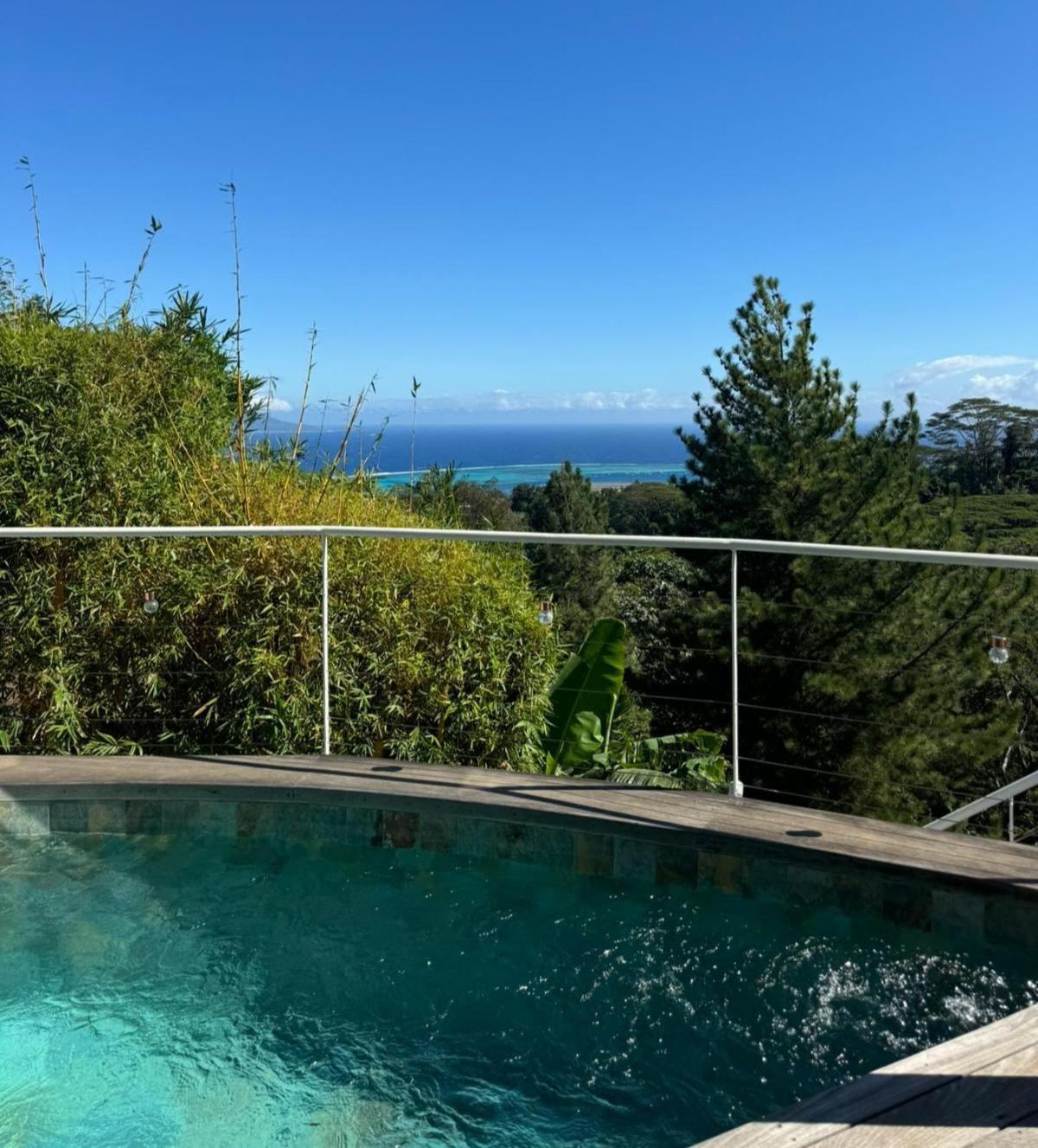 Studio Confort Avec Piscine Et Vue Tahiti Punaauia Extérieur photo